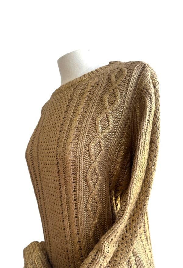 MICHAEL KORS - KNITTED SWEATER GOLD - Image 2